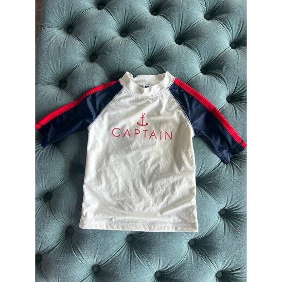 Janie & Jack Rash guard Boys 4t Captain - Picture 1 of 4